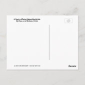 Tiki Greetings, Refugium, Big Island Hawaii Postkarte (Rückseite)