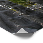 Tiki Guardians at Place of Refuge - Print Poster (Ecke)