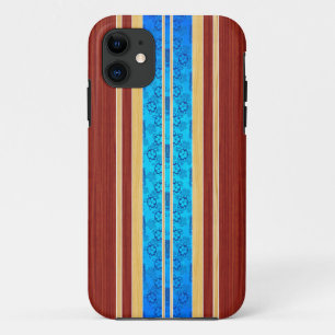 Tiki Hawiian Imitat-Holz-Surfbrett Case-Mate iPhone Hülle