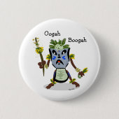 Tiki Hito Eingeboren-Knopf Button (Vorderseite)