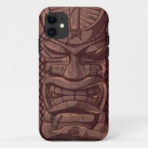 Tiki hölzerner Statue-Totem-Skulptur Iphone 5 Fal Case-Mate iPhone Hülle