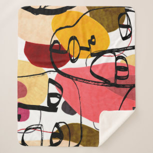 Tiki Idols Palm: Vintages Design Sherpadecke