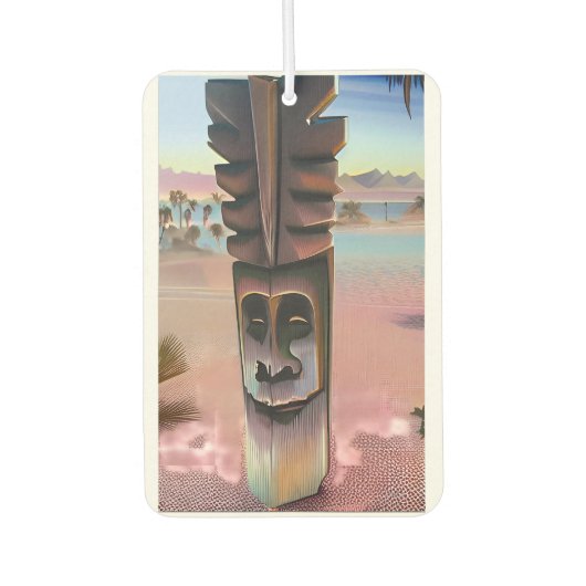 Tiki-Illusionen Autolufterfrischer (Vorderseite)
