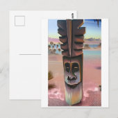 Tiki-Illusionen Postkarte (Vorne/Hinten)