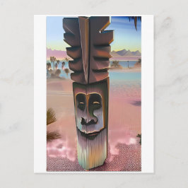 Tiki-Illusionen Postkarte
