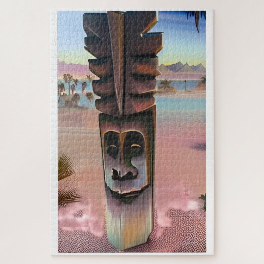 Tiki-Illusionen Puzzle (Vertikal)