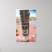 Tiki Illusions Leinwanddruck (Vorderseite)