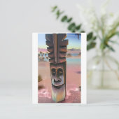 Tiki Illusions Postkarte (Stehend Vorderseite)