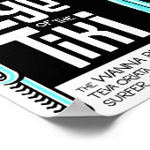 Tiki Kon: Auge des Tiki-Posters (offenes Auge) Poster (Ecke)