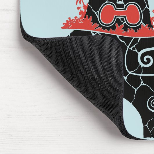 Tiki Kon Fantasie-Insel-Mausunterlage (Romanze Mousepad (Ecke)