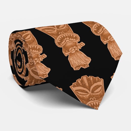 Tiki Krawatte (Gerollt)