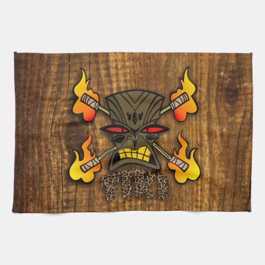 Tiki Kustom Küchentuch (Horizontal)