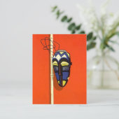 TIKI LUAU ÜBERLEBENDER LADEN THEMED Geburtstag Einladung (Stehend Vorderseite)