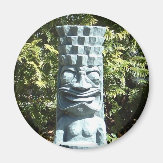 TIKI-Magnet (rund) Magnet (Vorne)