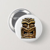 Tiki Man Button (Vorne & Hinten)