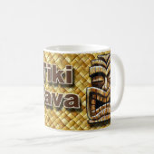 Tiki Mann-Kaffeetasse Kaffeetasse (VorderseiteRechts)