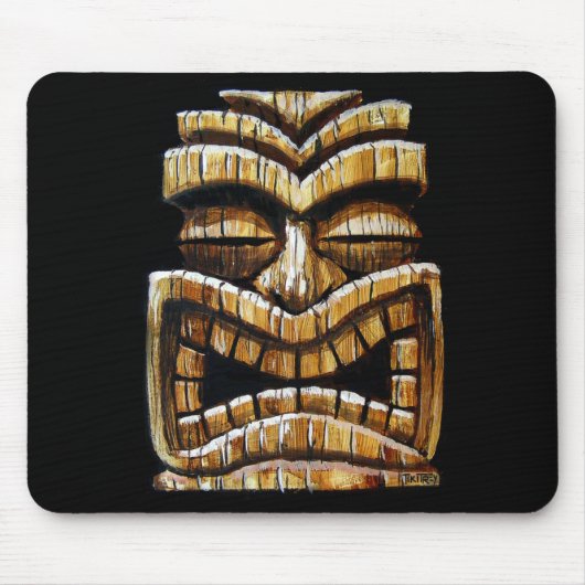 Tiki Mann-Mausunterlage durch TikiTrey Mousepad (Vorne)