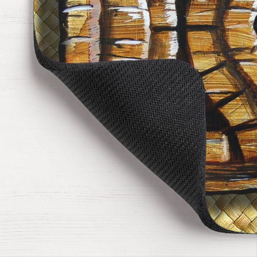 Tiki Mann-Mausunterlage Mousepad (Ecke)