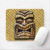 Tiki Mann-Mausunterlage von TikiTrey Mousepad (Mit Mouse)
