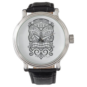 Tiki Mask Armbanduhr