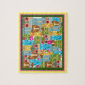 Tiki Mask Collage Jigsaw Puzzle (Vertikal)
