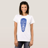 Tiki Mask II - Navy Blue T-Shirt (Vorne ganz)