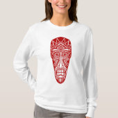 Tiki Mask II - Ruby Red T-Shirt (Vorderseite)