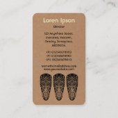 Tiki Mask - Karte (Rückseite)