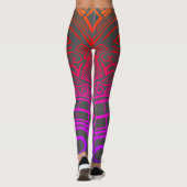 Tiki Mask Leggings (Rückseite)
