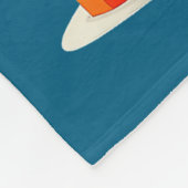 Tiki Mask Luau Christmas Tree Hawaiian Xmas Hat Ha Fleecedecke (Ecke)