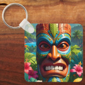Tiki Mask Schlüsselanhänger (Vorderseite)