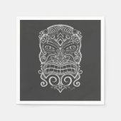 Tiki Mask Serviette (Vorderseite)