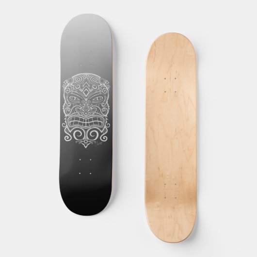 Tiki Mask Skateboard (Vorderseite)
