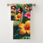 Tiki-Maske Badhandtuch Set (Insitu)