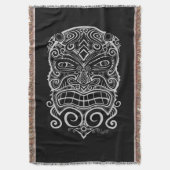 Tiki-Maske Decke (Vorderseite Vertikal)