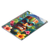 Tiki-Maske Notizblock (Linke Seite)
