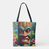 Tiki-Maske Tasche (Rückseite)