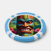 Tiki-Masken-Handyhülle Pokerchips (Einzeln)