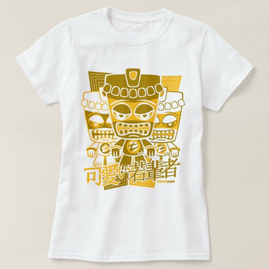 Tiki Maskottchen T-Shirt (Design vorne)