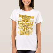 Tiki Maskottchen T-Shirt (Vorderseite)
