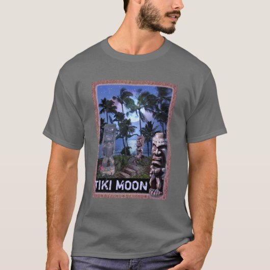 Tiki Mond T-Shirt (Vorderseite)