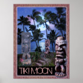 Tiki Moon Poster (Vorne)
