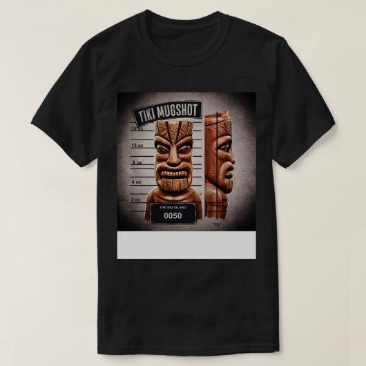 Tiki Mugshots TShirt (Design vorne)