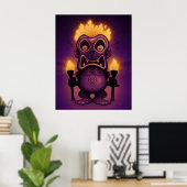 Tiki Munkee Poster (Heimbüro)