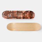 TIKI Muster 2 Skateboard (Horizontal)