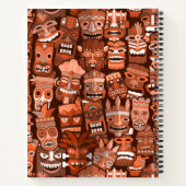 TIKI Muster 3 Notizblock (Rückseite)