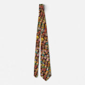 TIKI Muster 4 Krawatte (Rückseite)