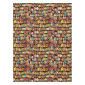 TIKI Muster 4 Tischdecke (Vorderseite)