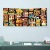 TIKI Muster 5 Banner (Messe)