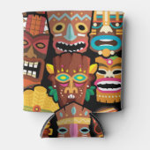 TIKI Muster 5 Dosenkühler (Vorderseite)